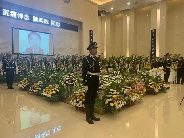 追悼会现场