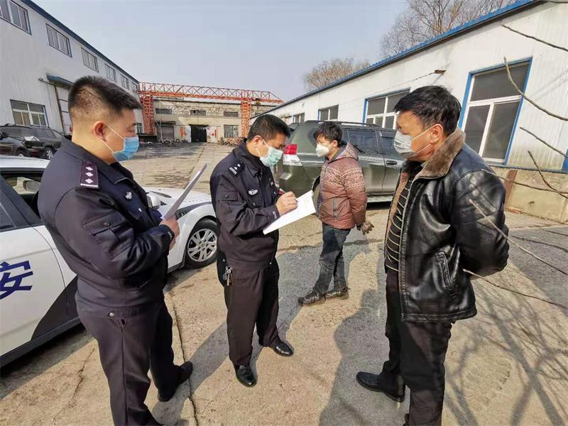 辽阳县公安开启护航企业复工模式