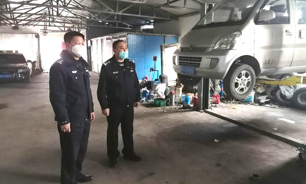 查处现场