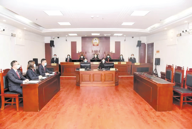 沈阳中院 庭审配图