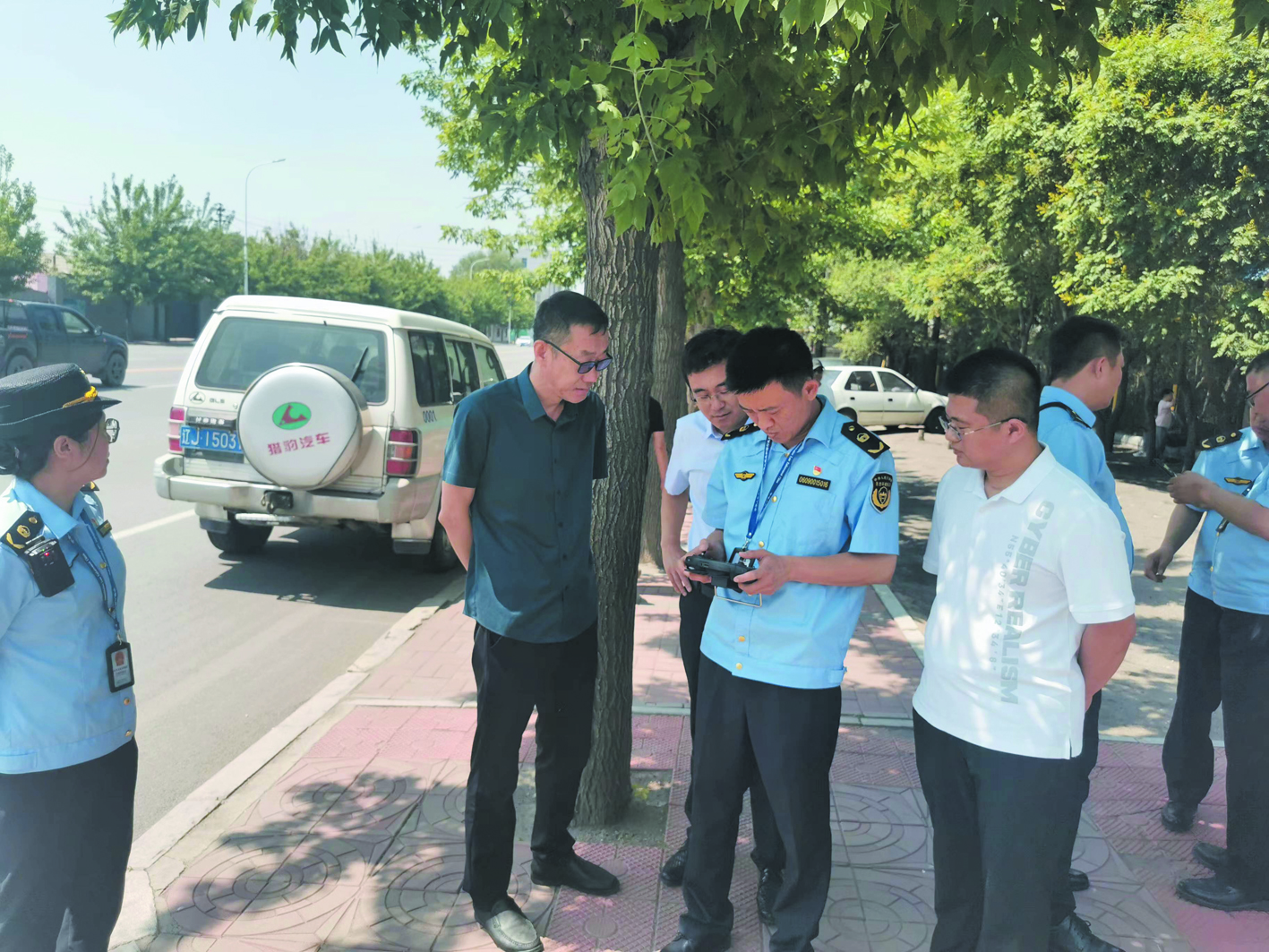 阜新市采用现场“伴随式”监督方式