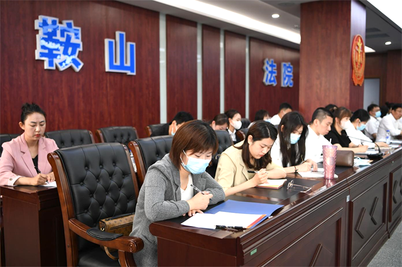 驻法院青年律师参加推介指导应用培训会
