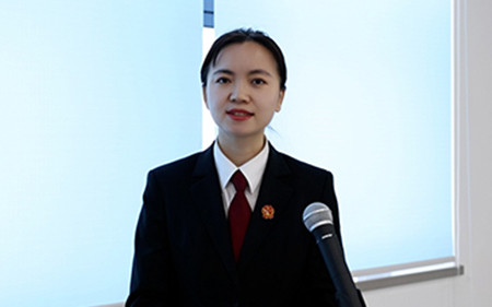 瓦房店市人民法院行政审判庭法官申爱琳汇报结项课题