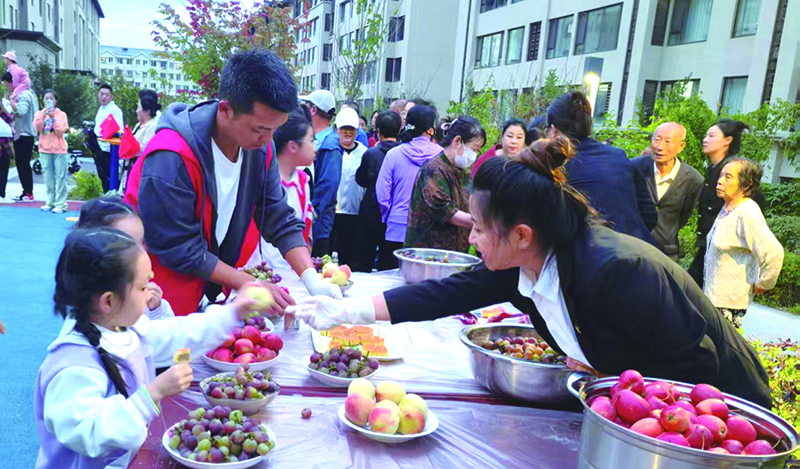 社区举办邻里文化节