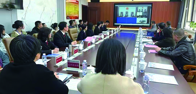 古塔法院组织人大代表、政协委员线上旁听该案庭审