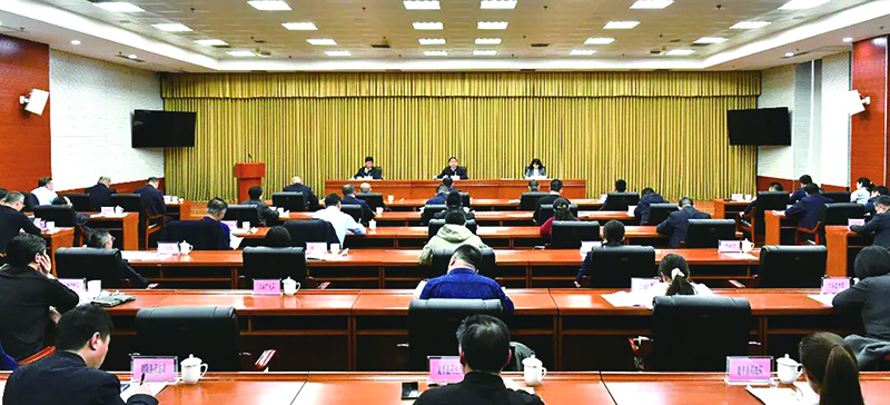 头题图，朝阳市召开涉企行政检查精准化规范化试点工作部署推进会。受访者供图